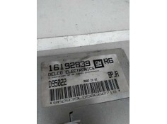 Recambio de centralita motor uce para opel astra f berlina 1.6 cat referencia OEM IAM 16192839 D95022 RG BPJA 2