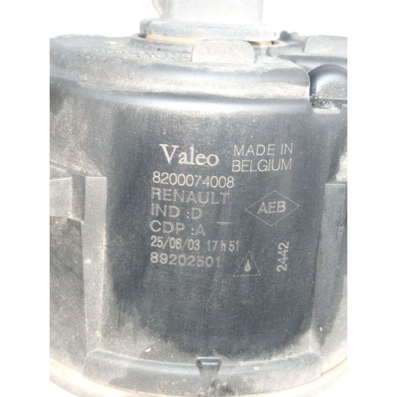 Recambio de faro antiniebla derecho para renault megane ii (bm0/1_, cm0/1_) 1.9 dci (bm0g, cm0g) referencia OEM IAM 8200074008 8