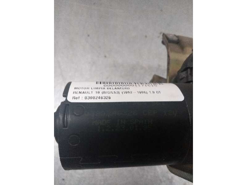 Recambio de motor limpia delantero para renault 19 (b/c/l53) 1.9 dt referencia OEM IAM 0390246326  