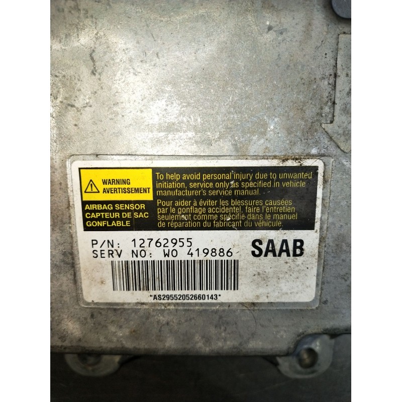Recambio de kit airbag para saab 9-3 station wagon (e50) 2.0 t referencia OEM IAM 12762955  2005
