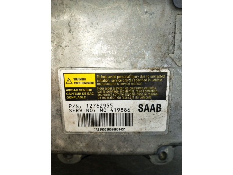 Recambio de kit airbag para saab 9-3 station wagon (e50) 2.0 t referencia OEM IAM 12762955  2005