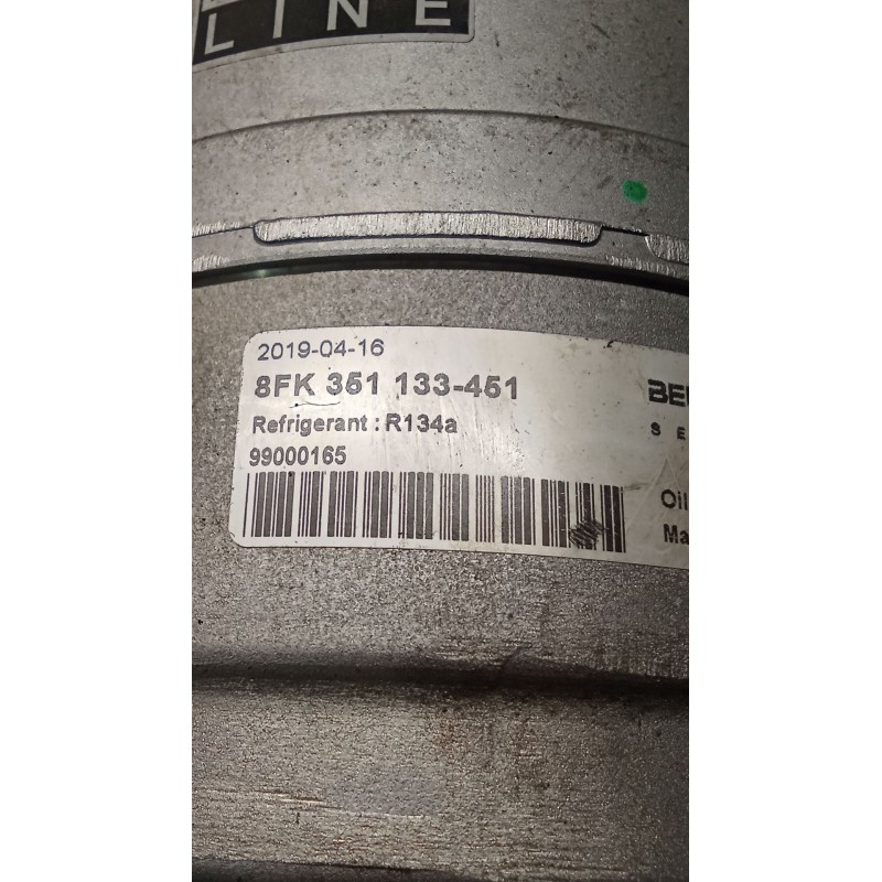 Recambio de compresor aire acondicionado para volvo s60 i (384) 2.4 d referencia OEM IAM 8FK351133451 99000165 00