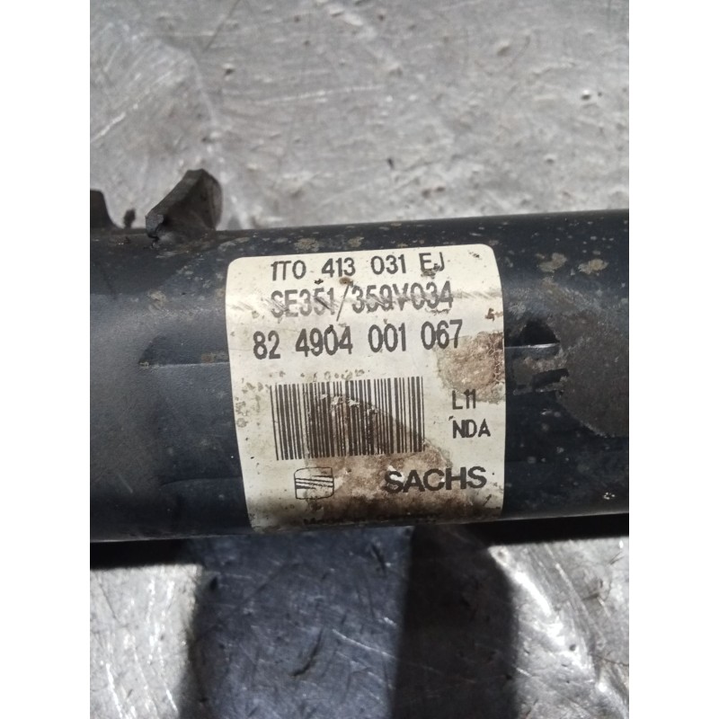 Recambio de amortiguador delantero izquierdo para seat altea (5p1) 1.9 tdi referencia OEM IAM 1T0413031EJ 824904001067 04