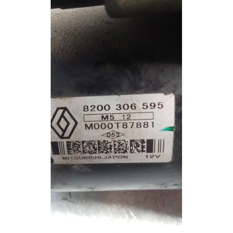 Recambio de motor arranque para renault kangoo (kc0/1_) 1.5 dci referencia OEM IAM 8200306595 M000T87881S 05