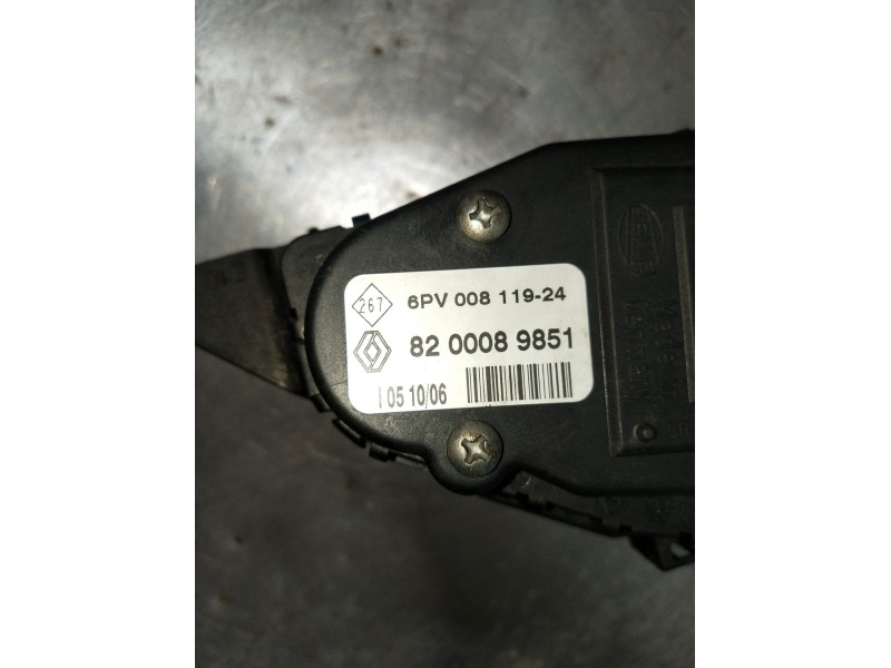 Recambio de potenciometro pedal para renault kangoo (kc0/1_) 1.5 dci referencia OEM IAM 6PV00811924 8200089851 2001
