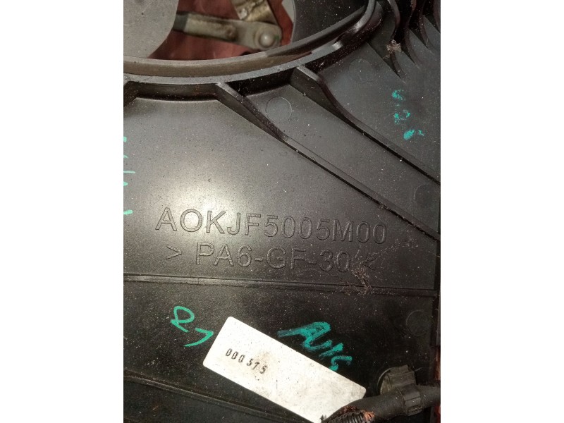 Recambio de electroventilador para tata indica vista 1.3 crdi referencia OEM IAM AOKJF5005M00  2012