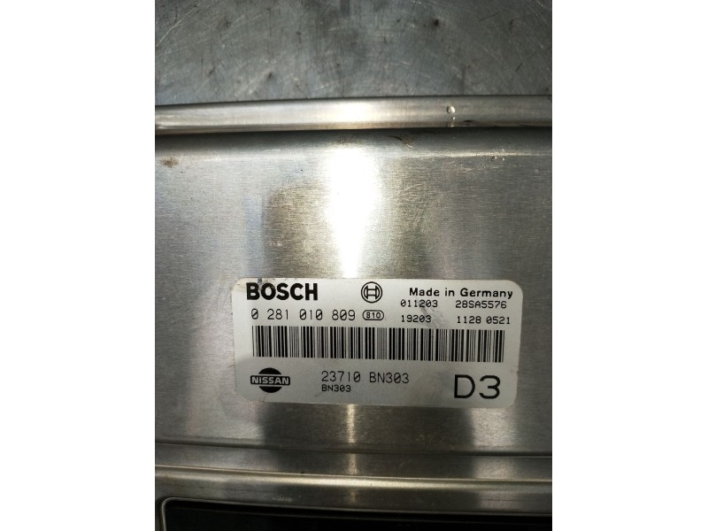 Recambio de centralita motor uce para nissan almera ii hatchback (n16) 2.2 di referencia OEM IAM 0281010809 28SA5576 23710BN303 