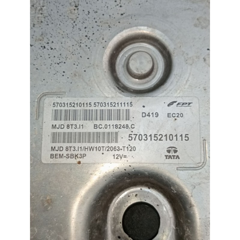 Recambio de centralita motor uce para tata indica vista 1.3 crdi referencia OEM IAM 570315210115 MJD8T3I1 2012