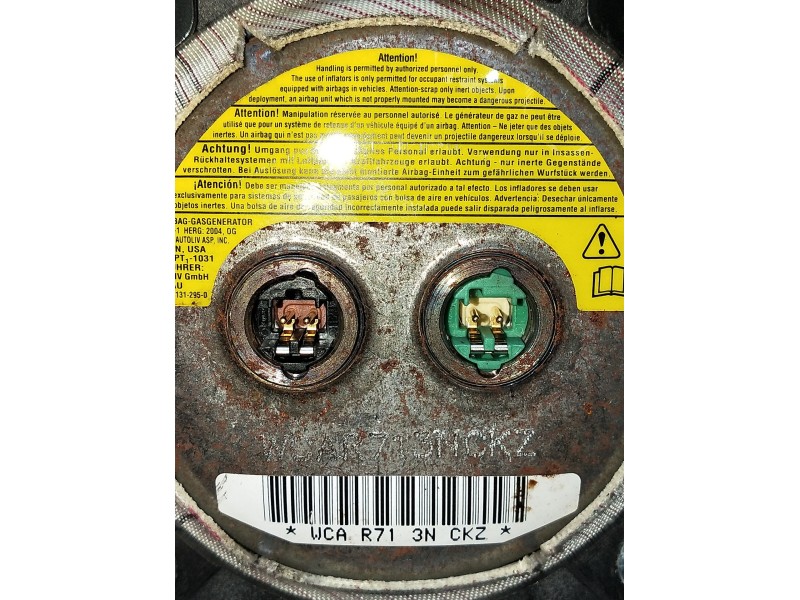 Recambio de airbag delantero izquierdo para mini mini (r50, r53) cooper referencia OEM IAM 676036604  2001