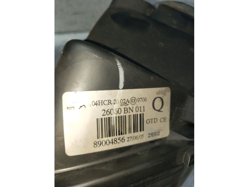 Recambio de faro izquierdo para nissan almera ii hatchback (n16) 2.2 di referencia OEM IAM 89004856 26060BN011 2000