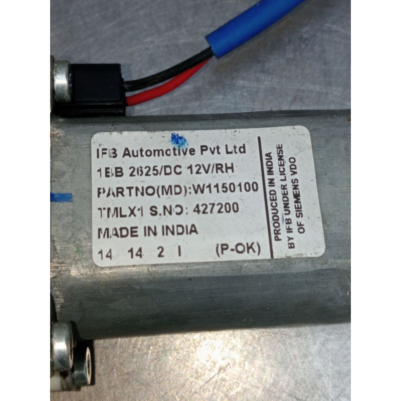 Recambio de elevalunas delantero derecho para tata indica vista 1.3 crdi referencia OEM IAM W115010 5P 427200 2012