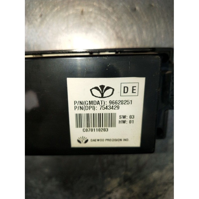 Recambio de pantalla multifuncion para chevrolet captiva (c100, c140) 2.0 d 4wd referencia OEM IAM 96628251 7543429 2006