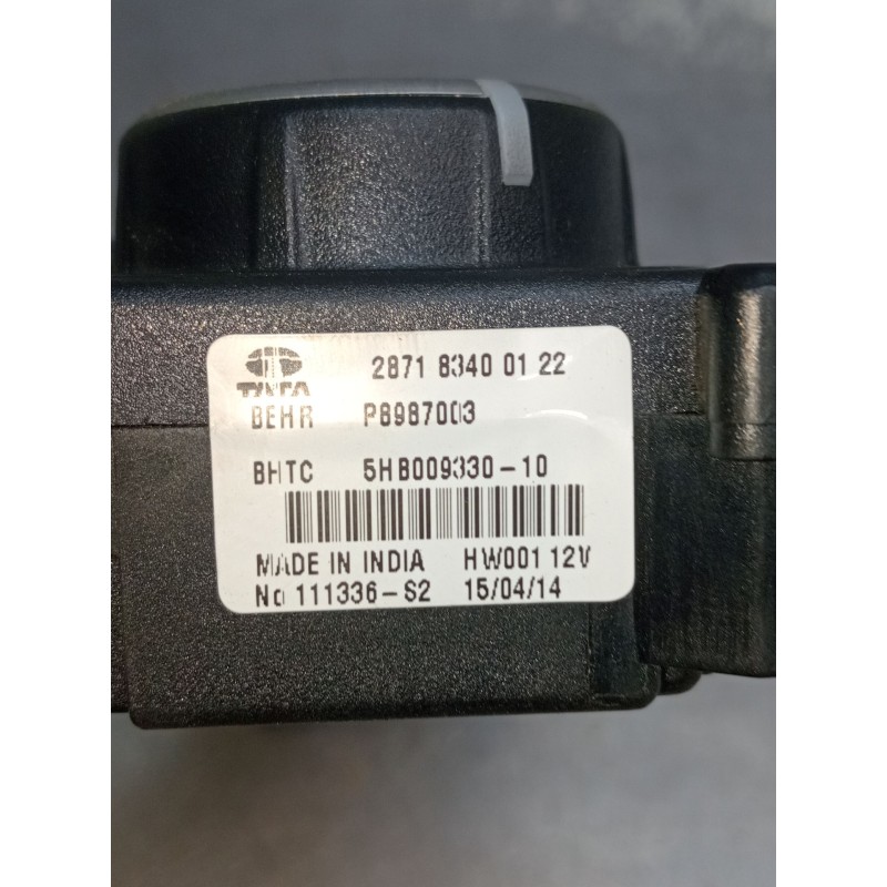 Recambio de mando calefaccion / aire acondicionado para tata indica vista 1.3 crdi referencia OEM IAM 287183400122 P8987003 5HB0