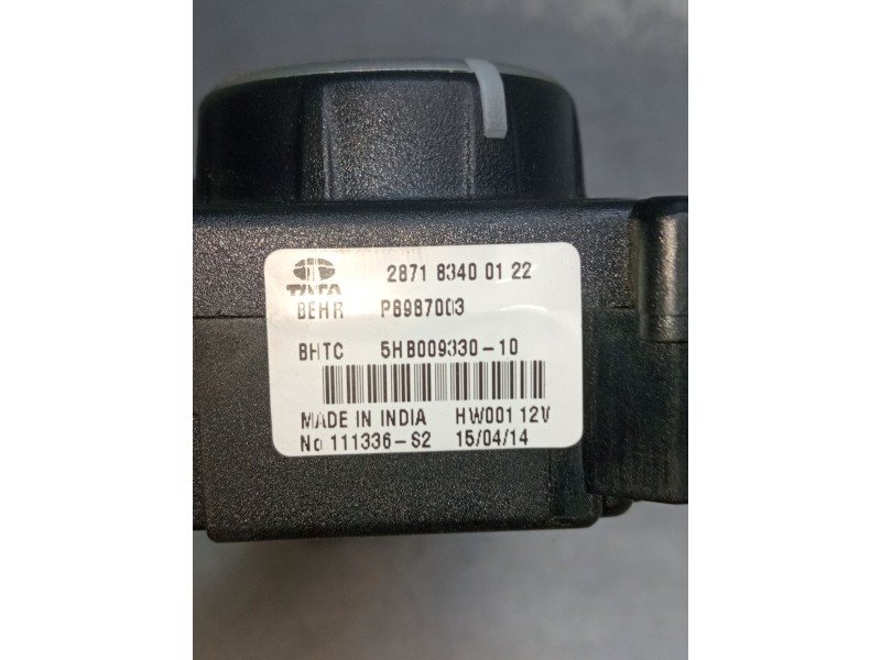 Recambio de mando calefaccion / aire acondicionado para tata indica vista 1.3 crdi referencia OEM IAM 287183400122 P8987003 5HB0