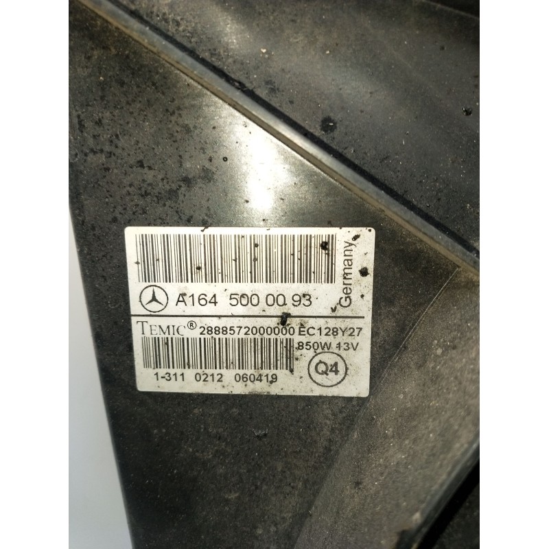 Recambio de electroventilador para mercedes-benz clase m (w164) ml 320 cdi 4-matic (164.122) referencia OEM IAM A1645000093  200