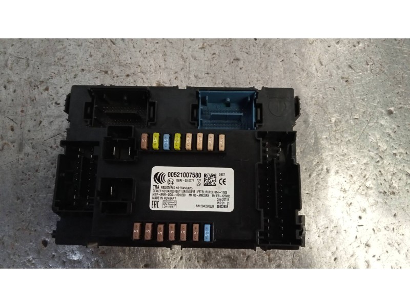 Recambio de caja reles / fusibles para fiat tipo ii (357) berlina easy referencia OEM IAM 521007580 28602608 