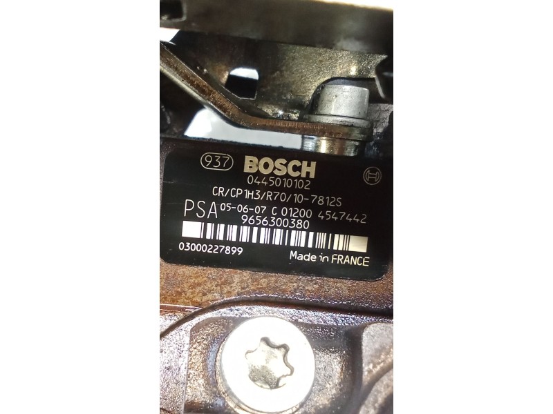 Recambio de bomba inyeccion para ford focus c-max (dm2) 1.6 tdci referencia OEM IAM 0445010102 9656300380 BOSCH