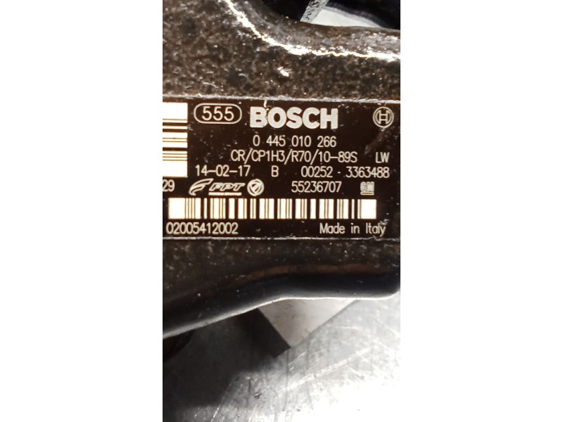 Recambio de bomba inyeccion para tata indica vista 1.3 crdi referencia OEM IAM 0445010266 55236707 