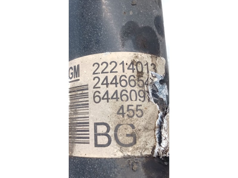 Recambio de amortiguador delantero izquierdo para opel zafira / zafira family b (a05) 1.9 cdti (m75) referencia OEM IAM 22214013