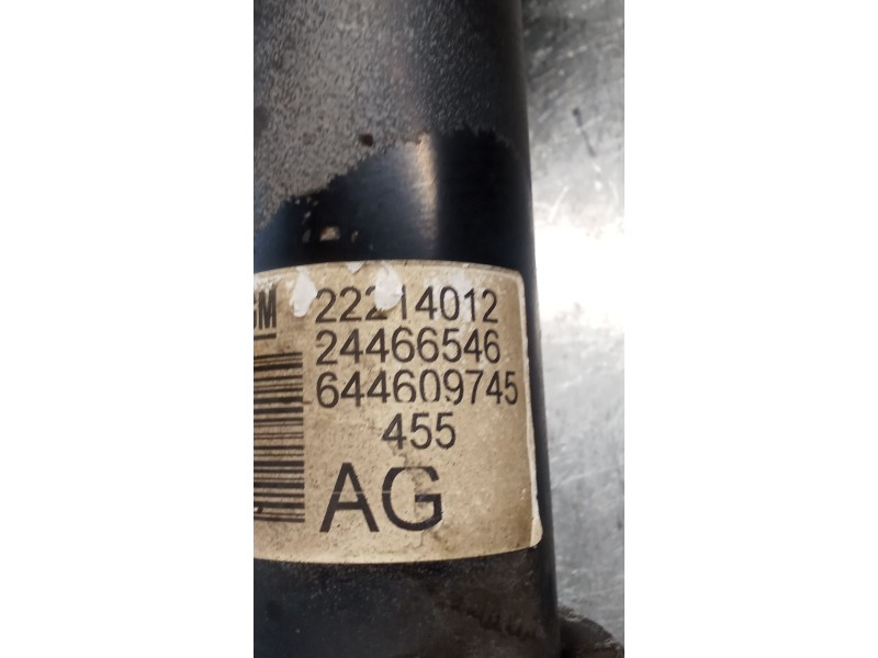 Recambio de amortiguador delantero derecho para opel zafira / zafira family b (a05) 1.9 cdti (m75) referencia OEM IAM 22214012  