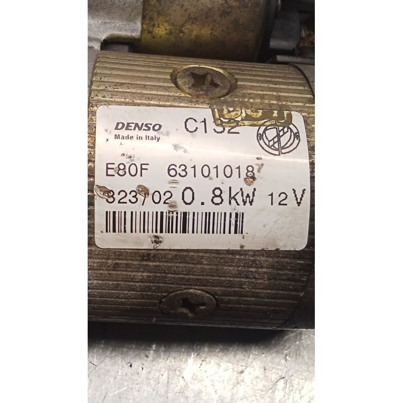 Recambio de motor arranque para fiat punto (188_) 1.2 60 (188.030, .050, .130, .150, .230, .250) referencia OEM IAM E80F63101018