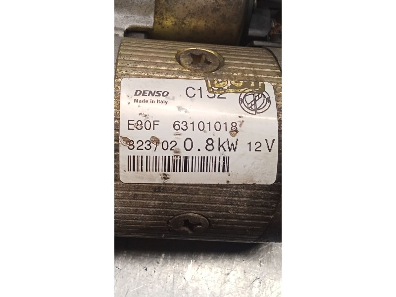 Recambio de motor arranque para fiat punto (188_) 1.2 60 (188.030, .050, .130, .150, .230, .250) referencia OEM IAM E80F63101018
