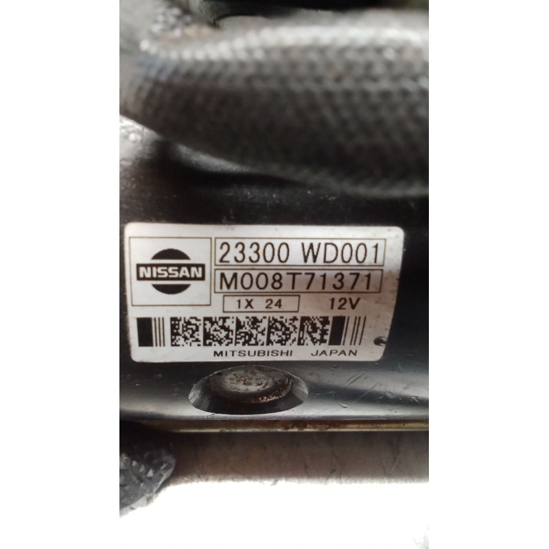 Recambio de motor arranque para nissan almera ii hatchback (n16) 2.2 di referencia OEM IAM M008T71371 23300WD001 