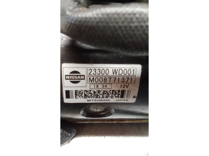 Recambio de motor arranque para nissan almera ii hatchback (n16) 2.2 di referencia OEM IAM M008T71371 23300WD001 