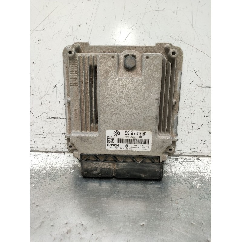 Recambio de centralita motor uce para seat altea (5p1) 1.9 tdi referencia OEM IAM 0281012289 03G906016HC EDC16U1 2004