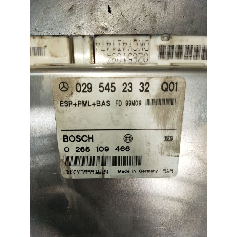 Recambio de centralita abs para mercedes-benz clase e t-model (s210) e 320 t cdi (210.226) referencia OEM IAM 0265109466 0295452