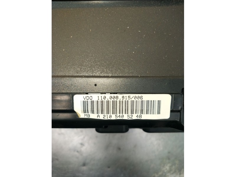 Recambio de cuadro instrumentos para mercedes-benz clase e t-model (s210) e 320 t cdi (210.226) referencia OEM IAM A2105405248 1