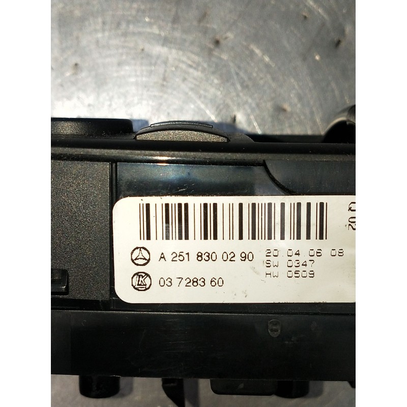 Recambio de mando elevalunas delantero izquierdo para mercedes-benz clase m (w164) ml 320 cdi 4-matic (164.122) referencia OEM I
