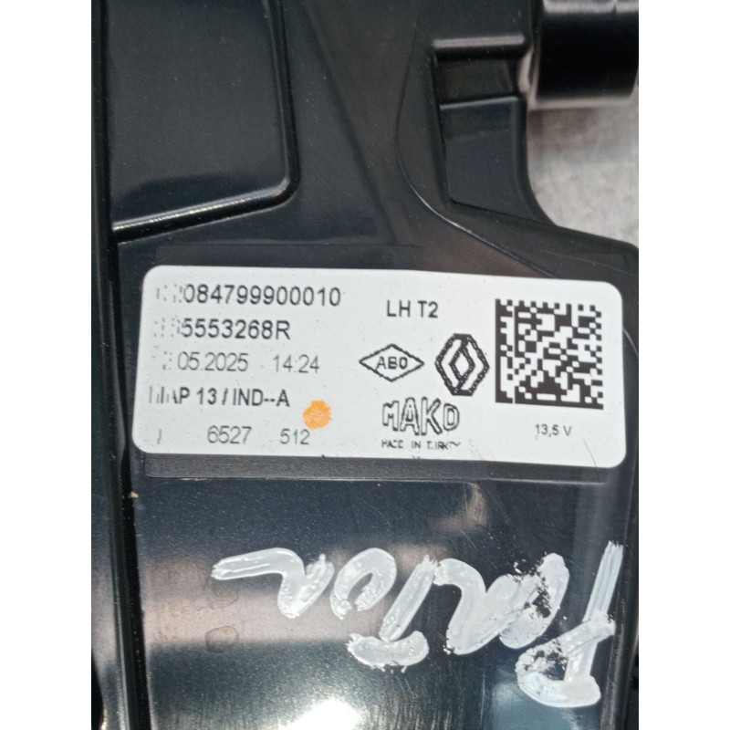 Recambio de piloto trasero izquierdo interior para renault captur iii captur e-tech hybrid referencia OEM IAM 02084799900010 265