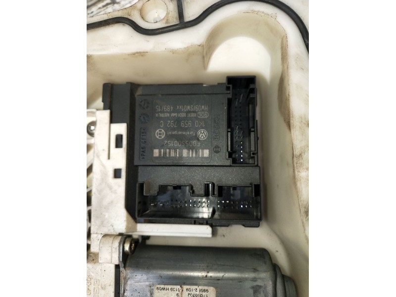 Recambio de elevalunas delantero derecho para seat altea (5p1) 1.9 tdi referencia OEM IAM 5P0837402 5P 2004
