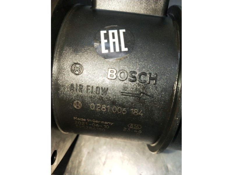 Recambio de caudalimetro para volvo s60 i (384) 2.4 d referencia OEM IAM 0281006184 395286150 2000
