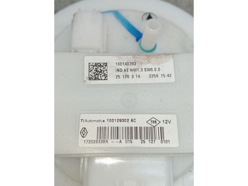 Recambio de bomba combustible para renault captur iii captur e-tech hybrid referencia OEM IAM 172028338R 100129302AC 2025