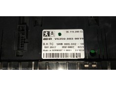 Recambio de mando calefaccion / aire acondicionado para citroen c5 berlina exclusive referencia OEM IAM 96715288CL 5HB00933214  2