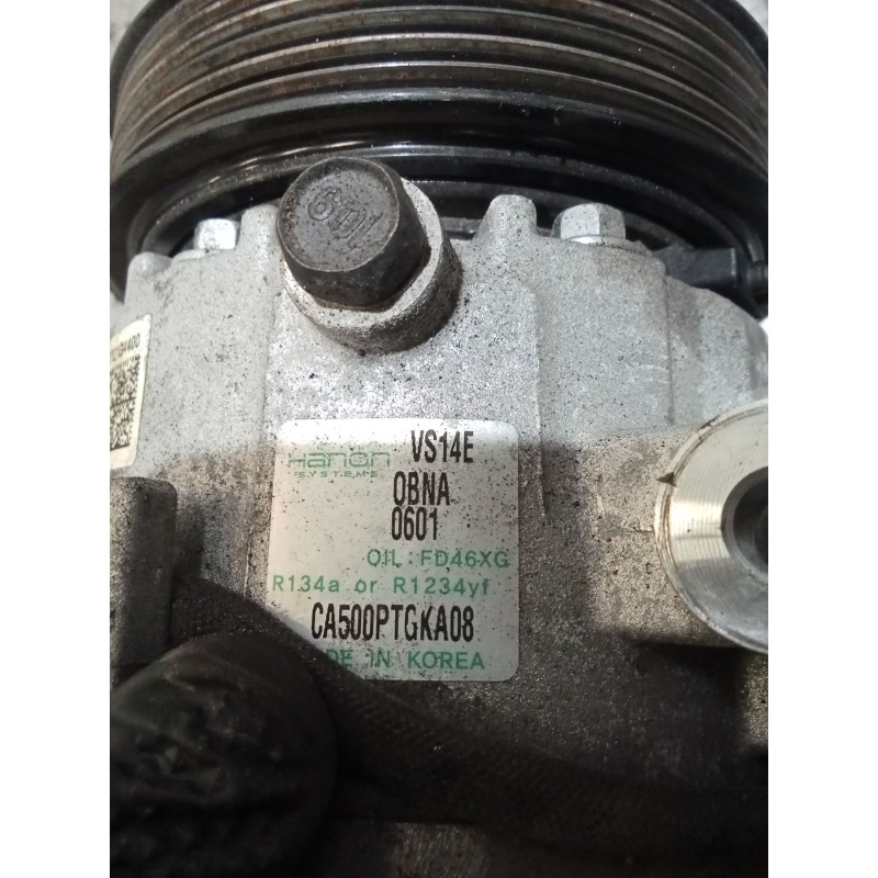 Recambio de compresor aire acondicionado para hyundai i30 (pde, pd, pden) 1.0 t-gdi referencia OEM IAM KAPPA10T CA500PTGKA08 