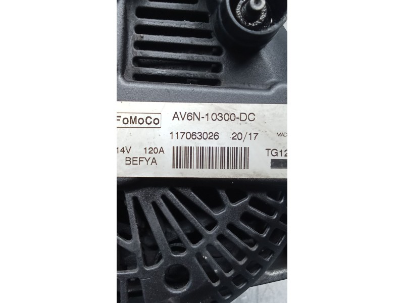 Recambio de alternador para ford transit connect v408 furgoneta/monovolumen 1.5 tdci referencia OEM IAM   14