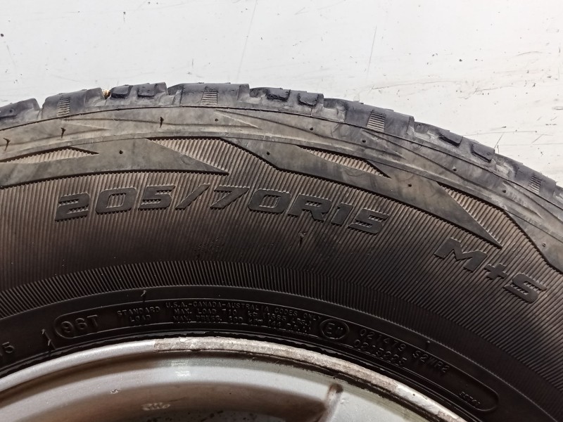 Recambio de juego llantas para suzuki jimny todo terreno, cerrada (sn, jb_) 1.5 ddis 4x4 referencia OEM IAM  205/70 R15 VER FOTO
