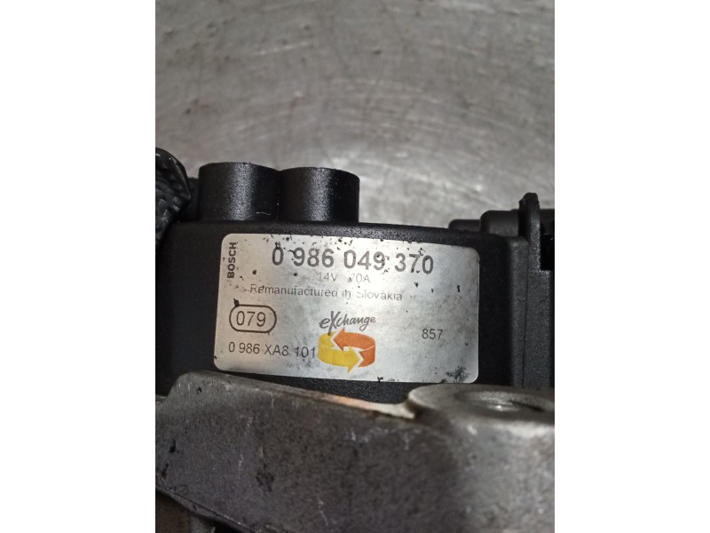 Recambio de alternador para peugeot 206 hatchback (2a/c) 1.4 i referencia OEM IAM 0986049370  
