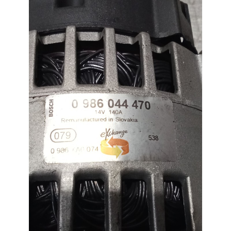 Recambio de alternador para audi a4 b6 avant (8e5) 2.5 tdi quattro referencia OEM IAM 0986044470  