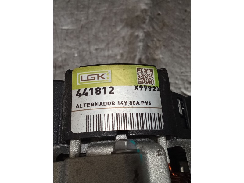 Recambio de alternador para peugeot 307 (3a/c) 1.6 16v referencia OEM IAM   