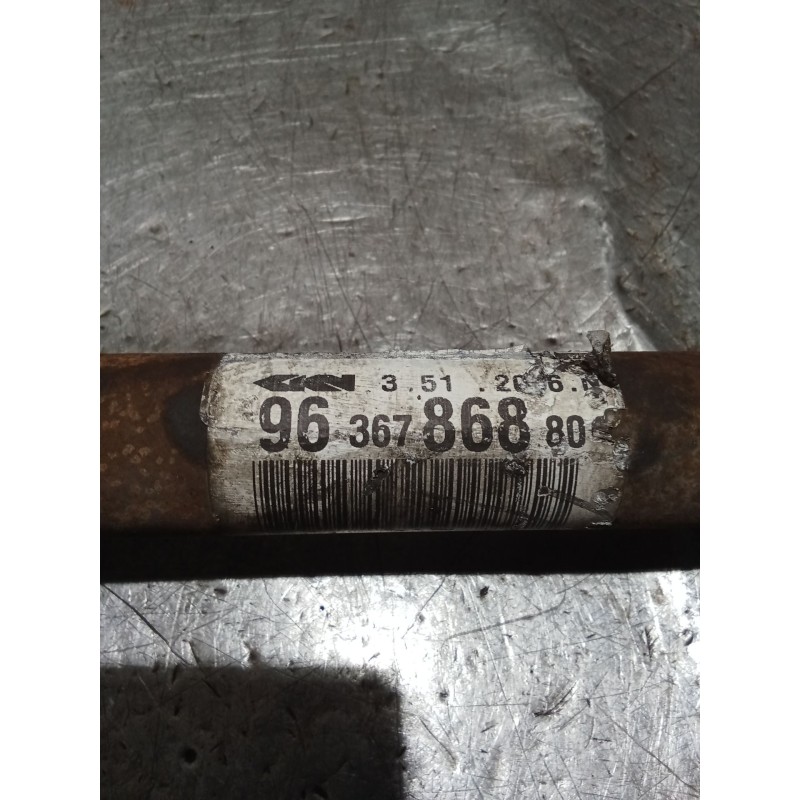 Recambio de transmision delantera derecha para peugeot 307 (3a/c) 1.6 16v referencia OEM IAM 9636786880  