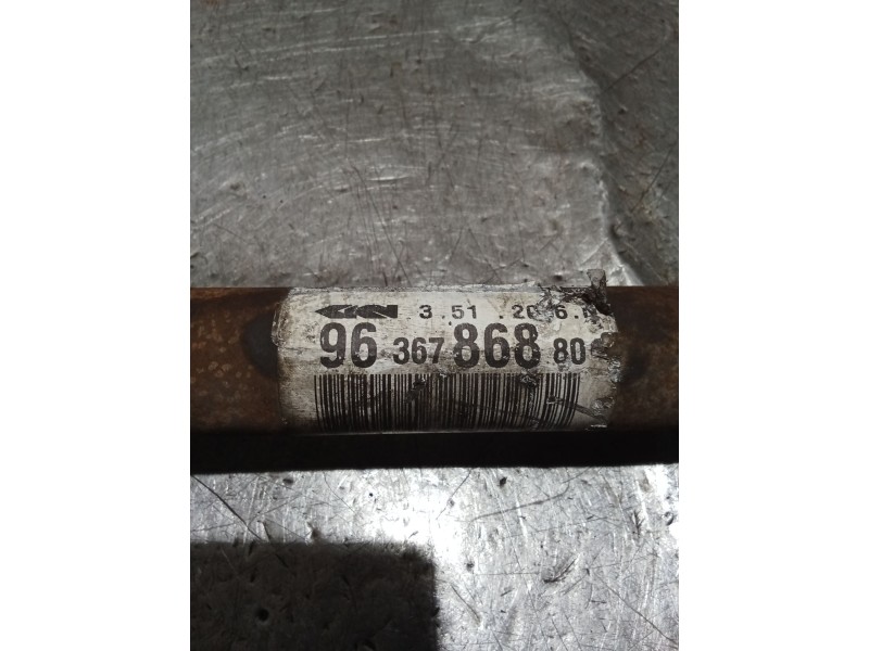Recambio de transmision delantera derecha para peugeot 307 (3a/c) 1.6 16v referencia OEM IAM 9636786880  