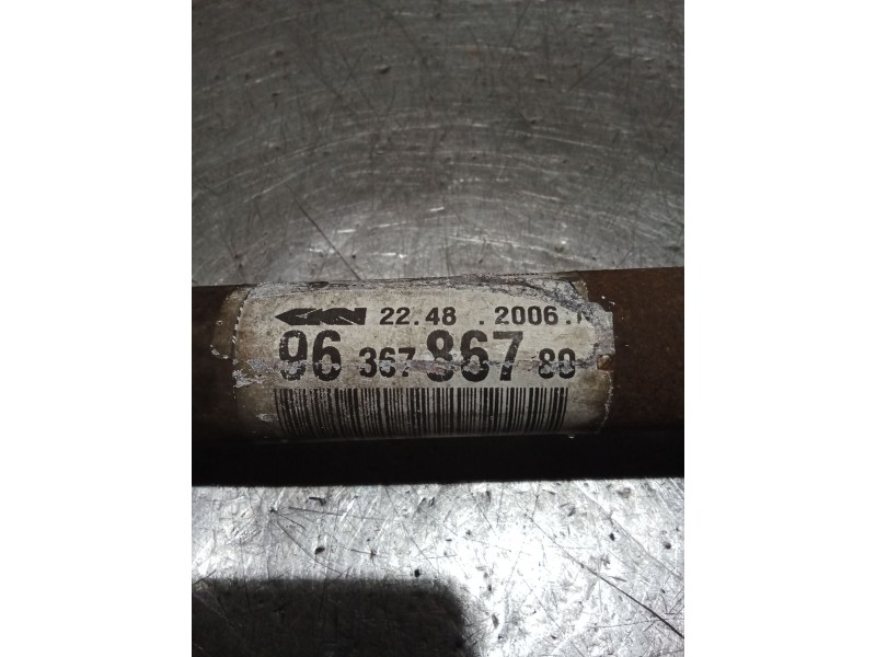 Recambio de transmision delantera izquierda para peugeot 307 (3a/c) 1.6 16v referencia OEM IAM 9636786780  