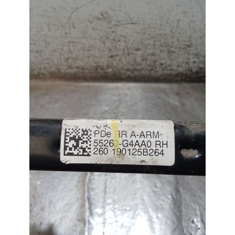 Recambio de brazo suspension inferior trasero derecho para hyundai i30 (pde, pd, pden) 1.0 t-gdi referencia OEM IAM 55260G4AA0  
