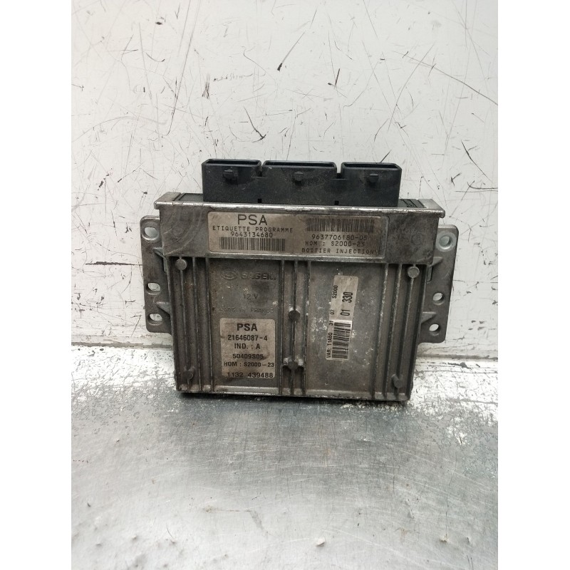 Recambio de centralita motor uce para peugeot 206 hatchback (2a/c) 1.4 i referencia OEM IAM 9637706180 S200023 1998