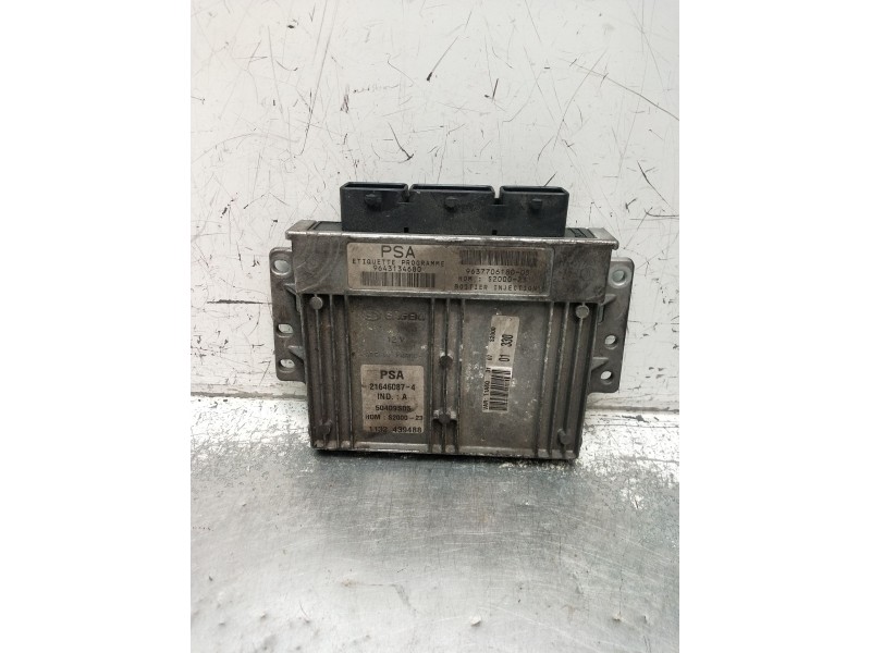 Recambio de centralita motor uce para peugeot 206 hatchback (2a/c) 1.4 i referencia OEM IAM 9637706180 S200023 1998