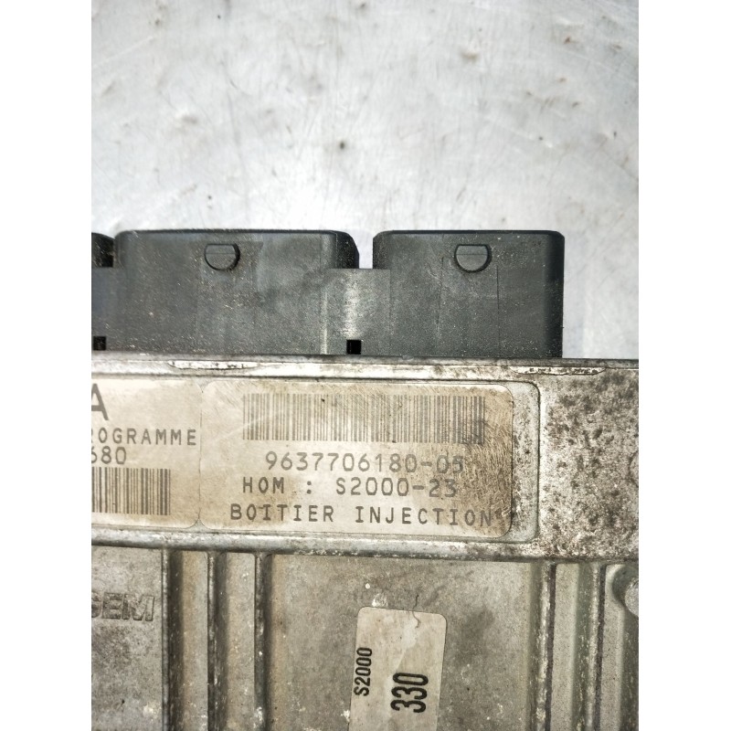 Recambio de centralita motor uce para peugeot 206 hatchback (2a/c) 1.4 i referencia OEM IAM 9637706180 S200023 1998